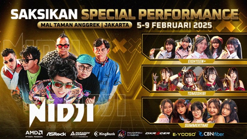 Nidji dan Idol Group Ternama Siap Meriahkan PBNC XV