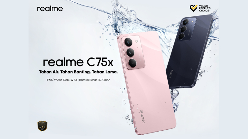 Telah Hadir realme C75x