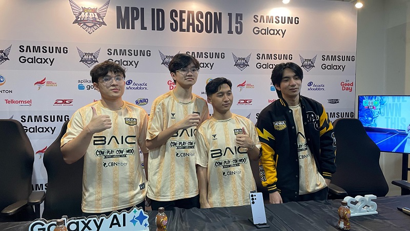 Hasil MPL ID S15: Debut Manis Coach Watt Bersama Dewa United Esports